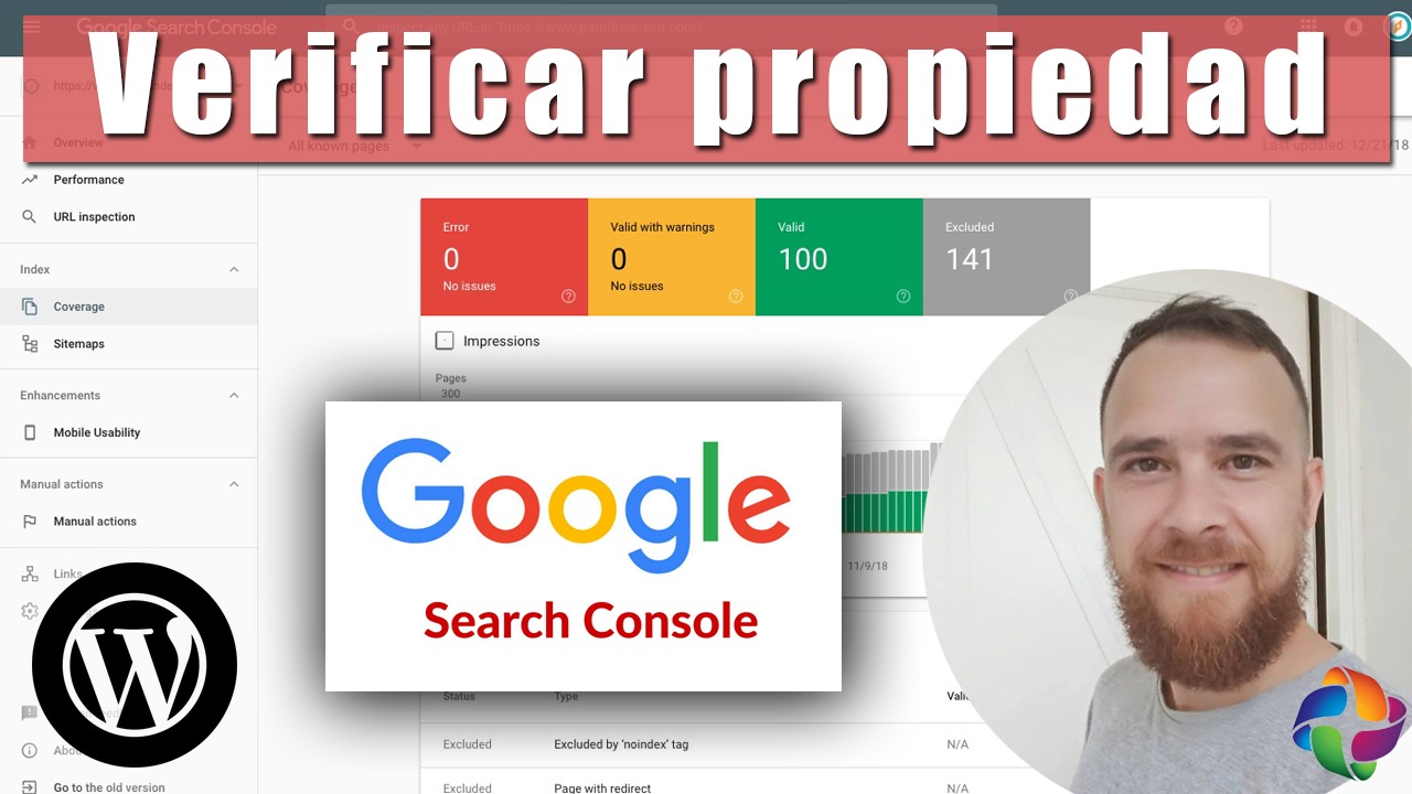 Verificación propiedad Google Search Console